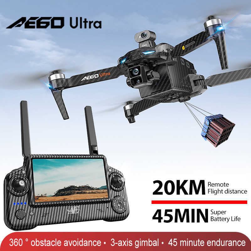 Drone Camera With Gimbal - AE60 GPS Drone Professionele 8K Camera