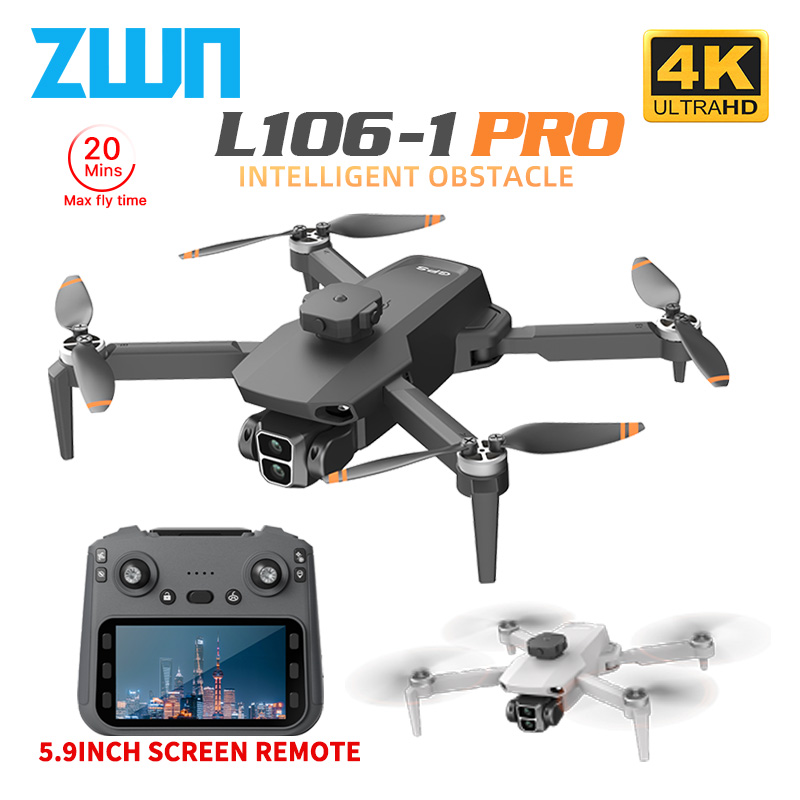 Drone Camera Hd - L106-1PRO GPS Professionele Drone Met 4K