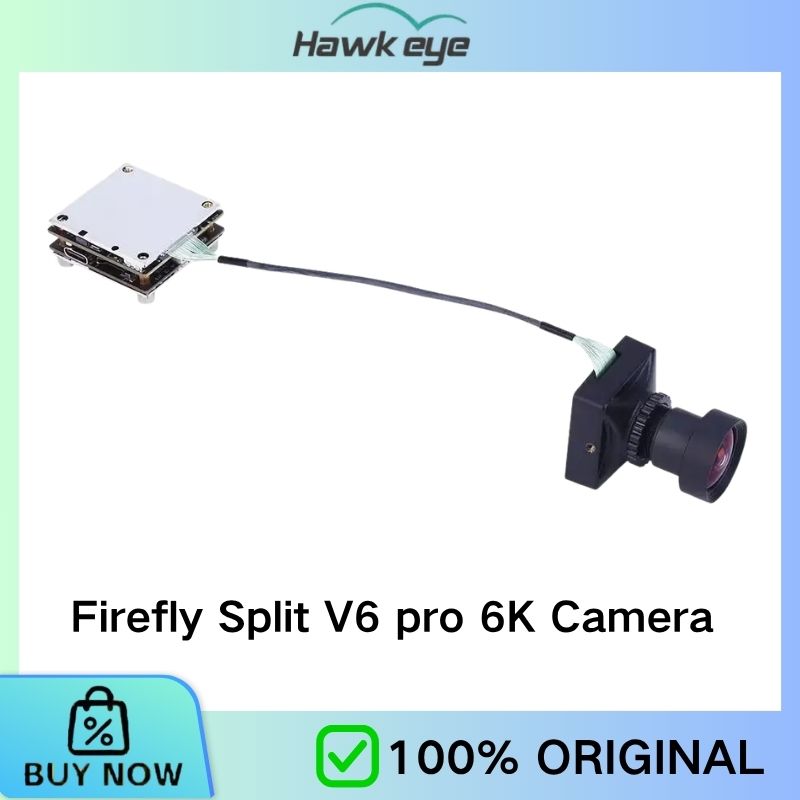 Drone Camera Night Vision - Hawkeye V6 PRO 1Inch 20MP 6K
