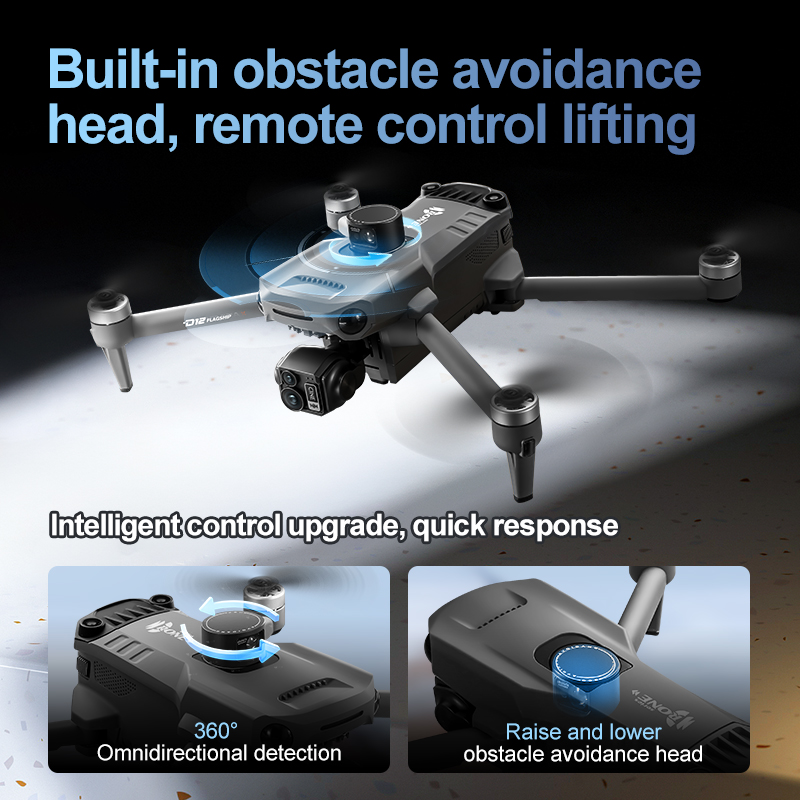 8K 3-assige Gimbal Brushless 7 - Drone Camera Lens recensie en prijs