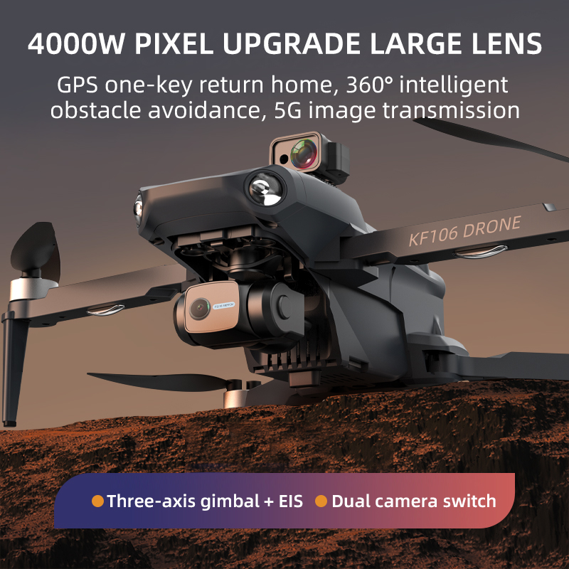 2022 NIEUWE KF106 Max Drone 8K - Drone Camera Wide Angle recensie en prijs