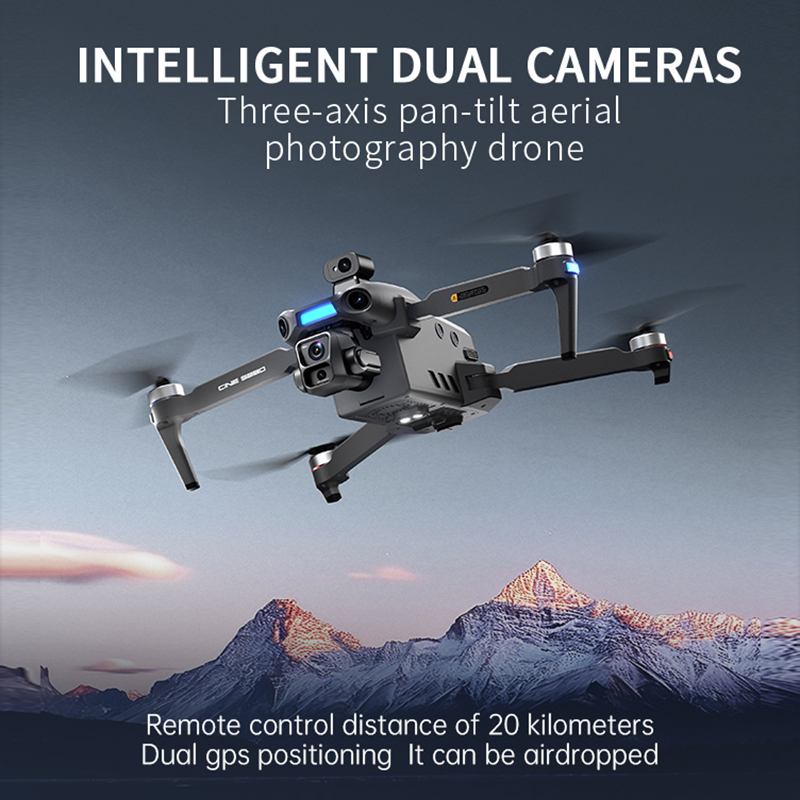 2026 Nieuwe 8K Dual Camera Dro - Drone Camera Lens recensie en prijs