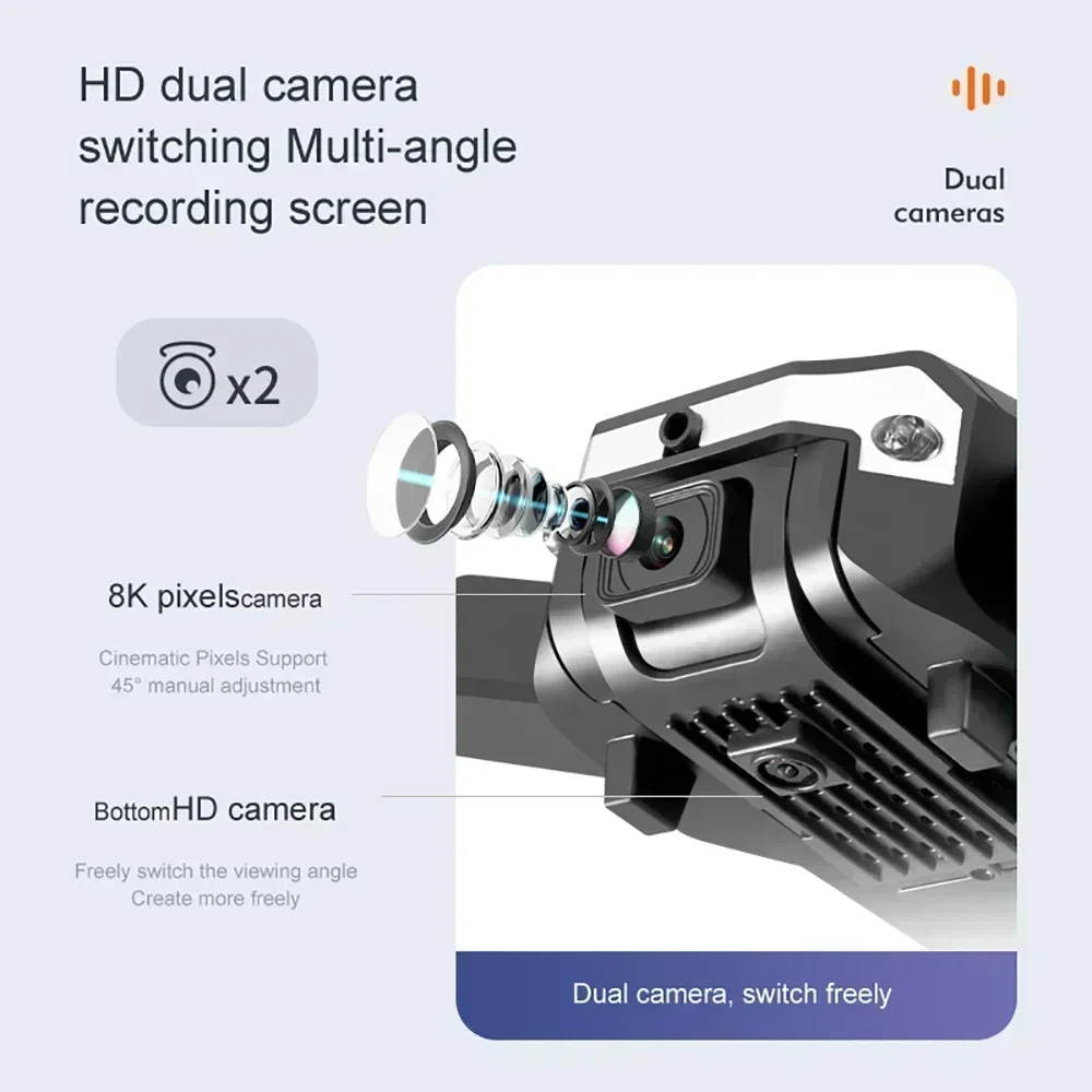 G6 Pro 8K Dual-Camera Drone, 5 - Drone Camera Mount recensie en prijs
