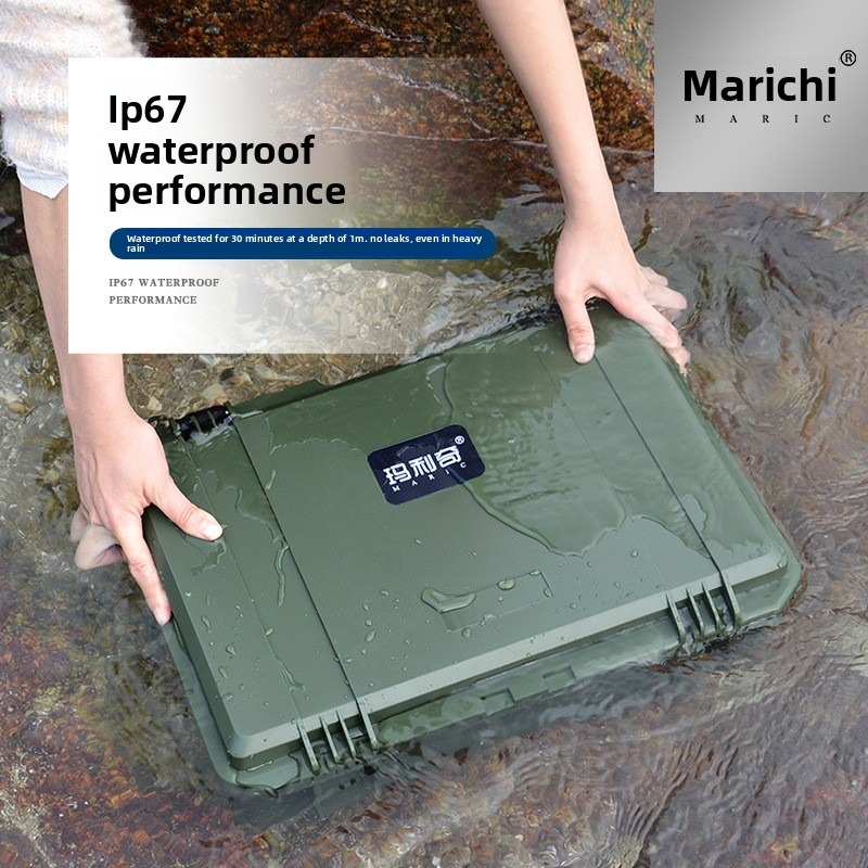 Militaire groene grote bescher - Drone Camera Case recensie en prijs