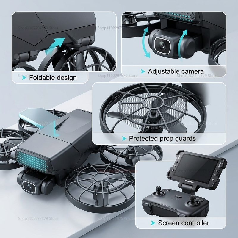 Nieuwe Drones M8 GPS 8K Profes - Drone Camera Professional recensie en prijs