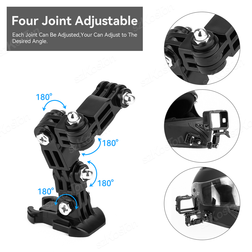 Motorhelm Chin Mount Kits voor - Drone Camera Action recensie en prijs
