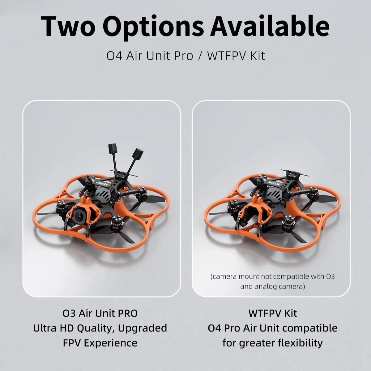 GEPRC Cinelog30 V3 FPV Quadcop - Drone Camera Mount recensie en prijs