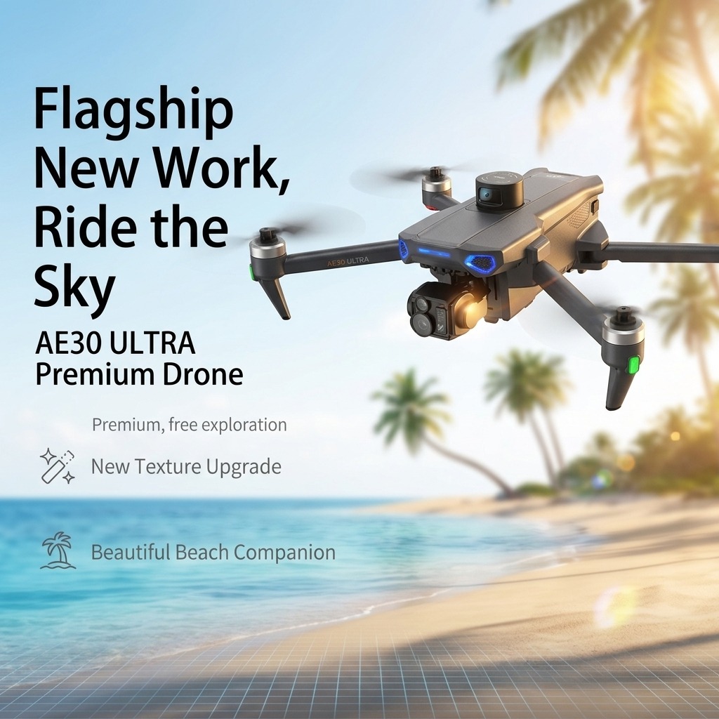 NIEUWE AE30 Ultra GPS Drone 4K - Drone Camera With Gimbal recensie en prijs